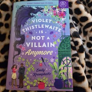 Violet Thistlewaite Book with Dragon Cover